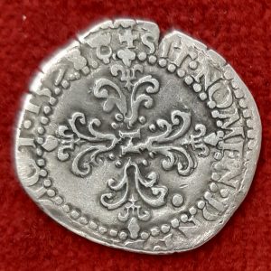 Henri III. 1/4 Franc Argent 1578 I. Limoges.