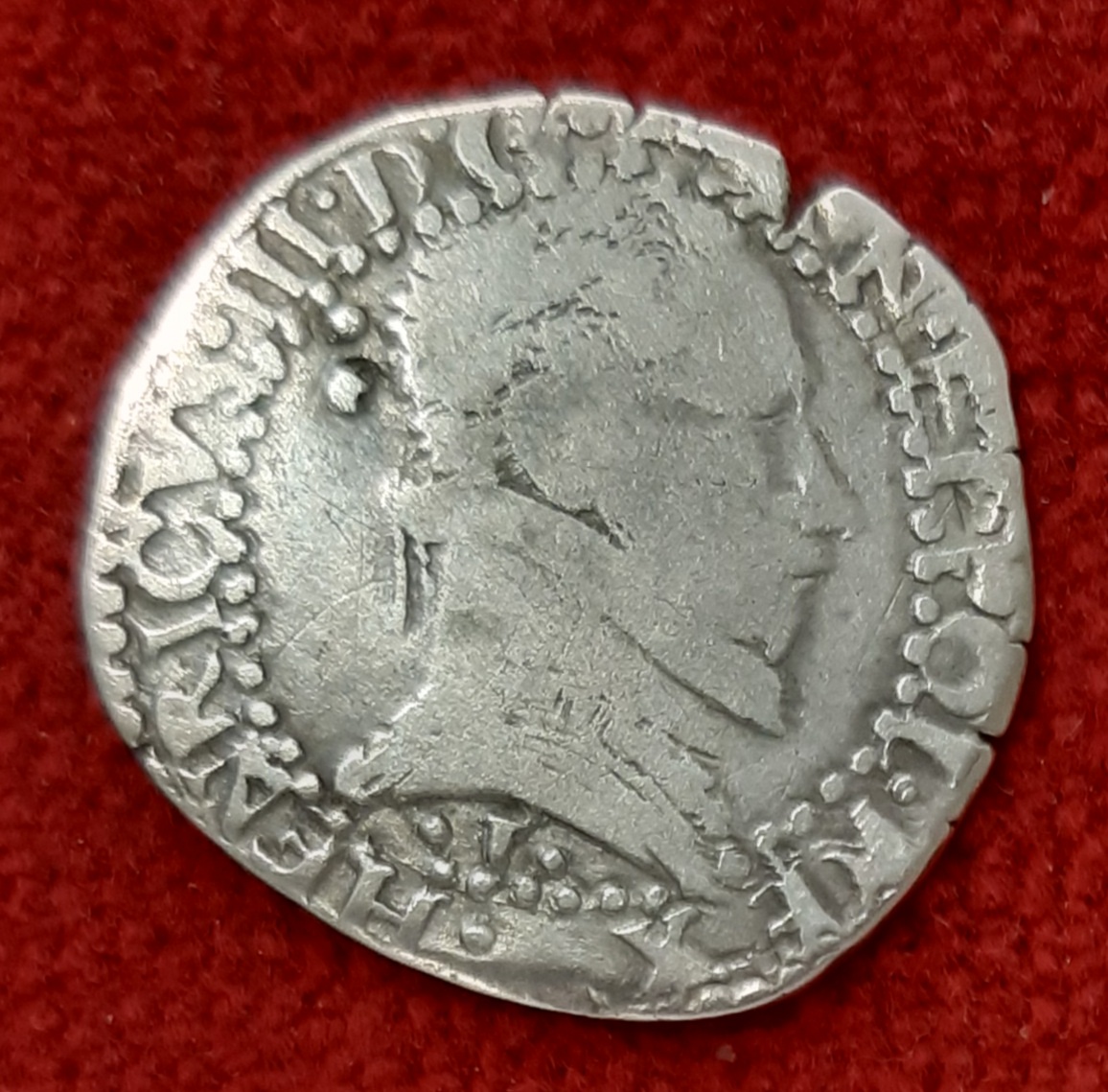 Henri III. 1/4 Franc Argent 1578 I. Limoges