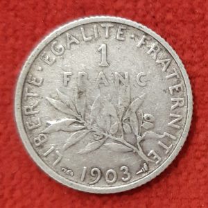 1 Franc Semeuse Argent 1903