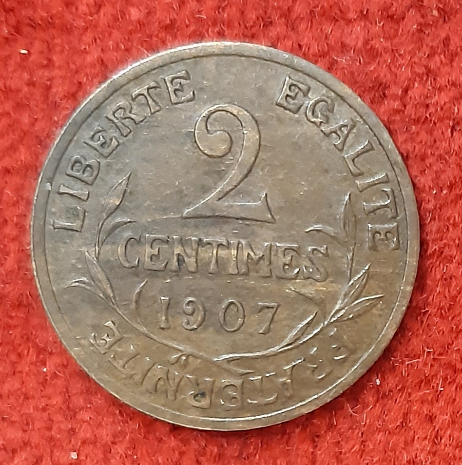 2 Centimes Dupuis 1907