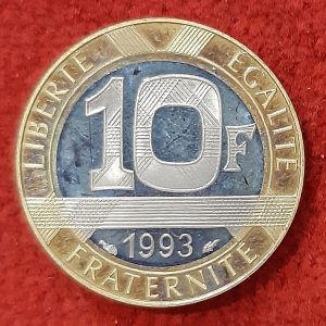 10 Francs Génie de la Bastille 1993 Belle Epreuve