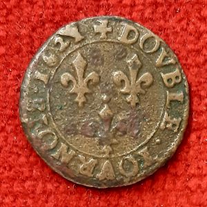 Louis XIII Double Tournois 1621 K. Bordeaux