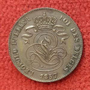 Belgique 2 Centimes 1857