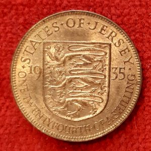 Jersey 1/24 Shilling 1935.