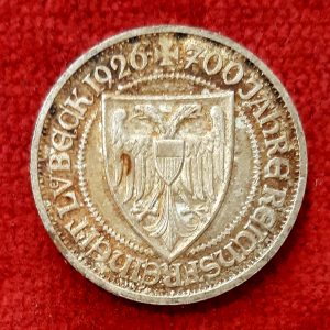 Allemagne 3 Reichsmark Argent 1926 A. Berlin