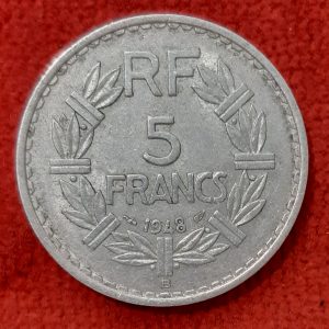 5 Francs Aluminium 1948 B.