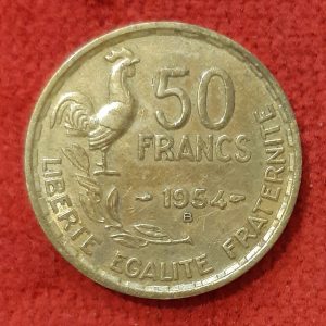 50 Francs Guiraud 1954 B.