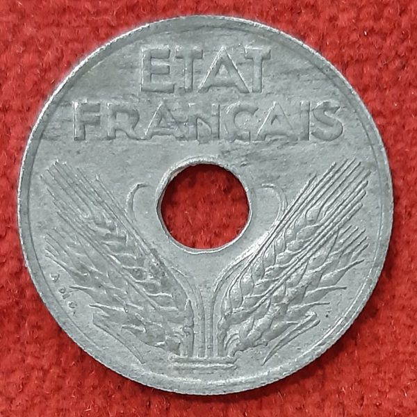 20 Centimes Zinc 1944
