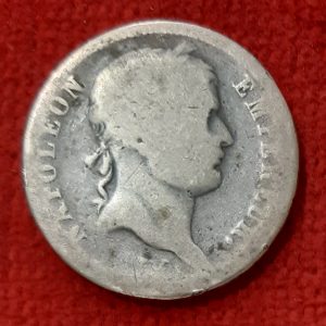Napoléon 1er  2 Francs Argent 1813 A. Paris