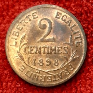 2 Centimes Dupuis 1898