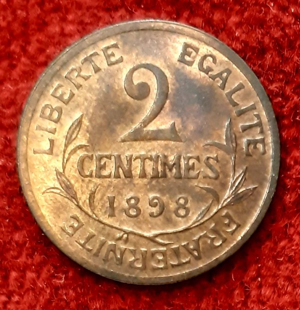 2 Centimes Dupuis 1898