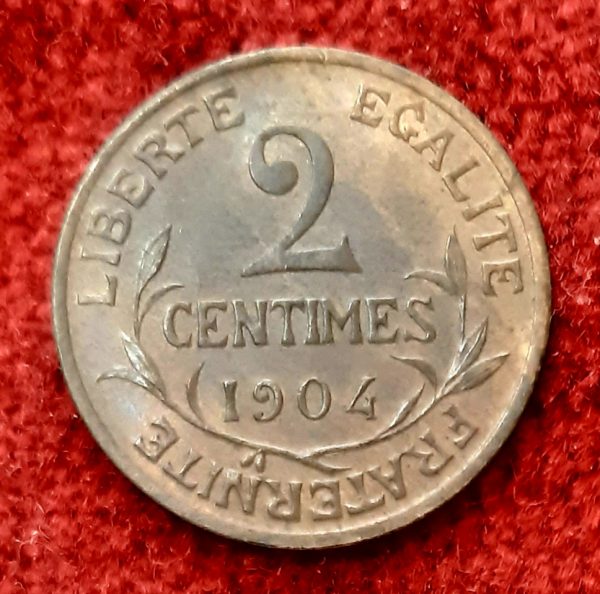 2 Centimes Dupuis 1904
