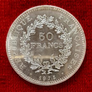 50 Francs Argent Hercule 1975