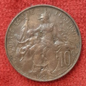 10 Centimes Dupuy 1901.