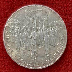 100 Francs Argent 1994 Libération de Paris