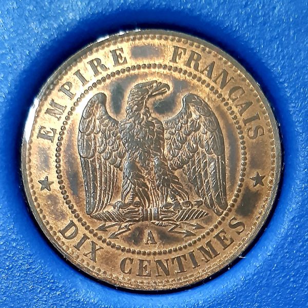 10 Centimes Napoléon III 1853 A. Paris