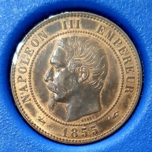 10 Centimes Napoléon III 1855 A. Paris.