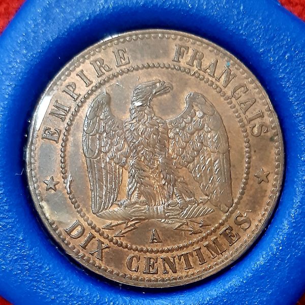10 Centimes Napoléon III 1865 A. Paris