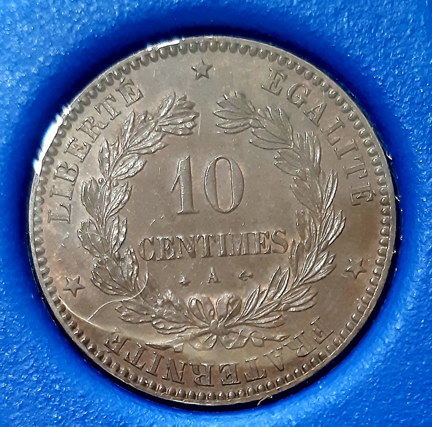 10 Centimes Cérès 1871 A. Paris