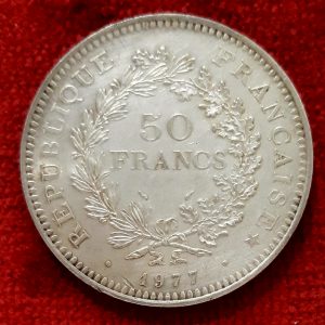 50 Francs Argent Hercule 1977