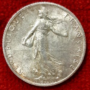 2 Francs Argent Semeuse 1914 C.