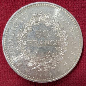50 Francs Argent Hercule 1975