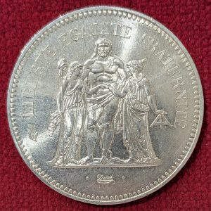 50 Francs Argent Hercule 1975