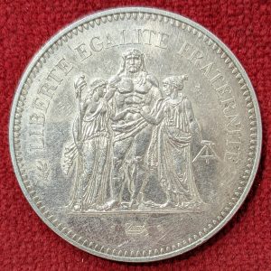 50 Francs Argent Hercule 1974