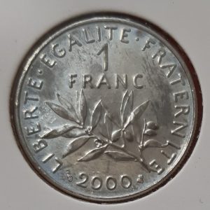 1 Franc Semeuse 2000  BU