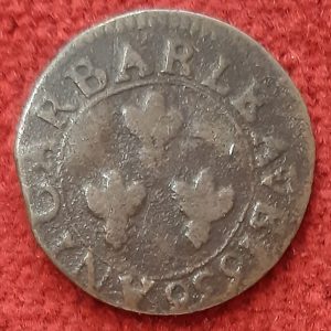 Double Tournois Urbain VIII 1636. Frappe Médaille .