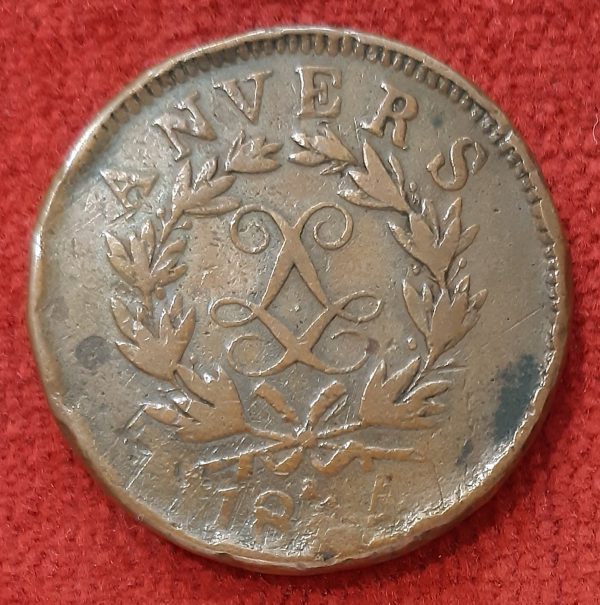 10 Centimes Obsidionale Anvers 1814