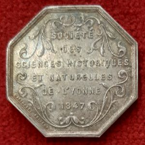 Société Sciences Historiques et Naturelles. Dept. Yonne. 1847