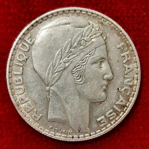 20 Francs Turin Argent 1937