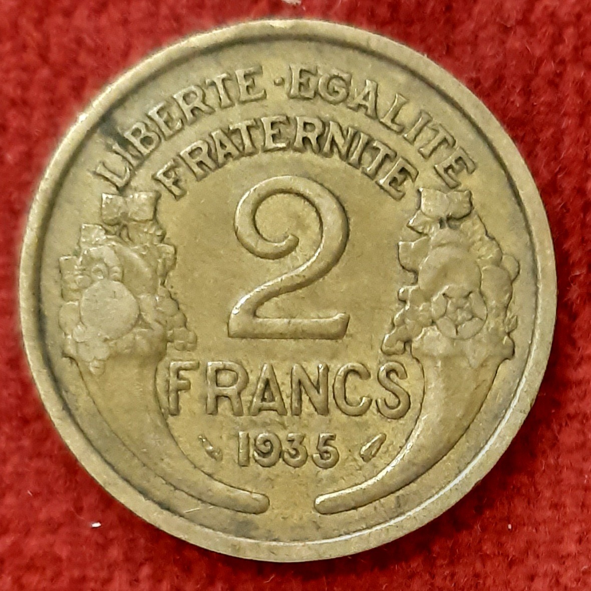 2 Francs Morlon 1935
