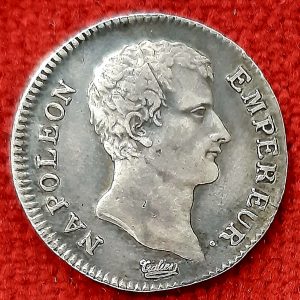 1 Franc Argent Napoléon Empereur An 13 I. Limoges