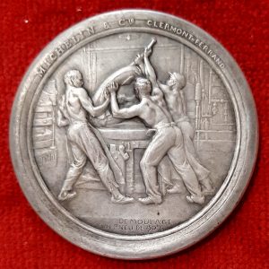 Médaille Argent  Michelin 1907 .