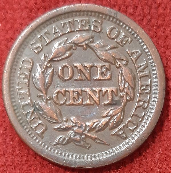 Etats Unis 1 Cent Liberté 1851.