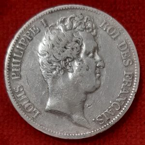 Louis Philippe 5 Francs Argent 1831 L. Bayonne.