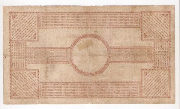 100 Francs Banque de l'Indochine. Papeete.Tahiti. 1914 surchargé. Djibouti 1920.
