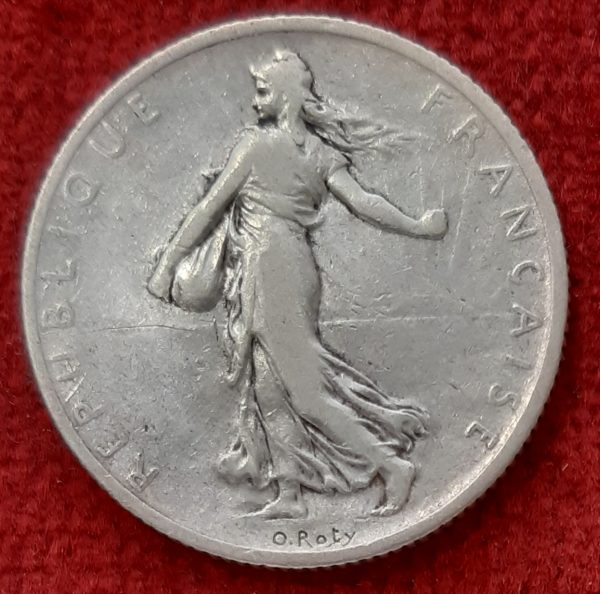 2 Francs Semeuse Argent 1900.