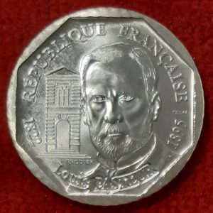 Essai 2 Francs Pasteur 1995.