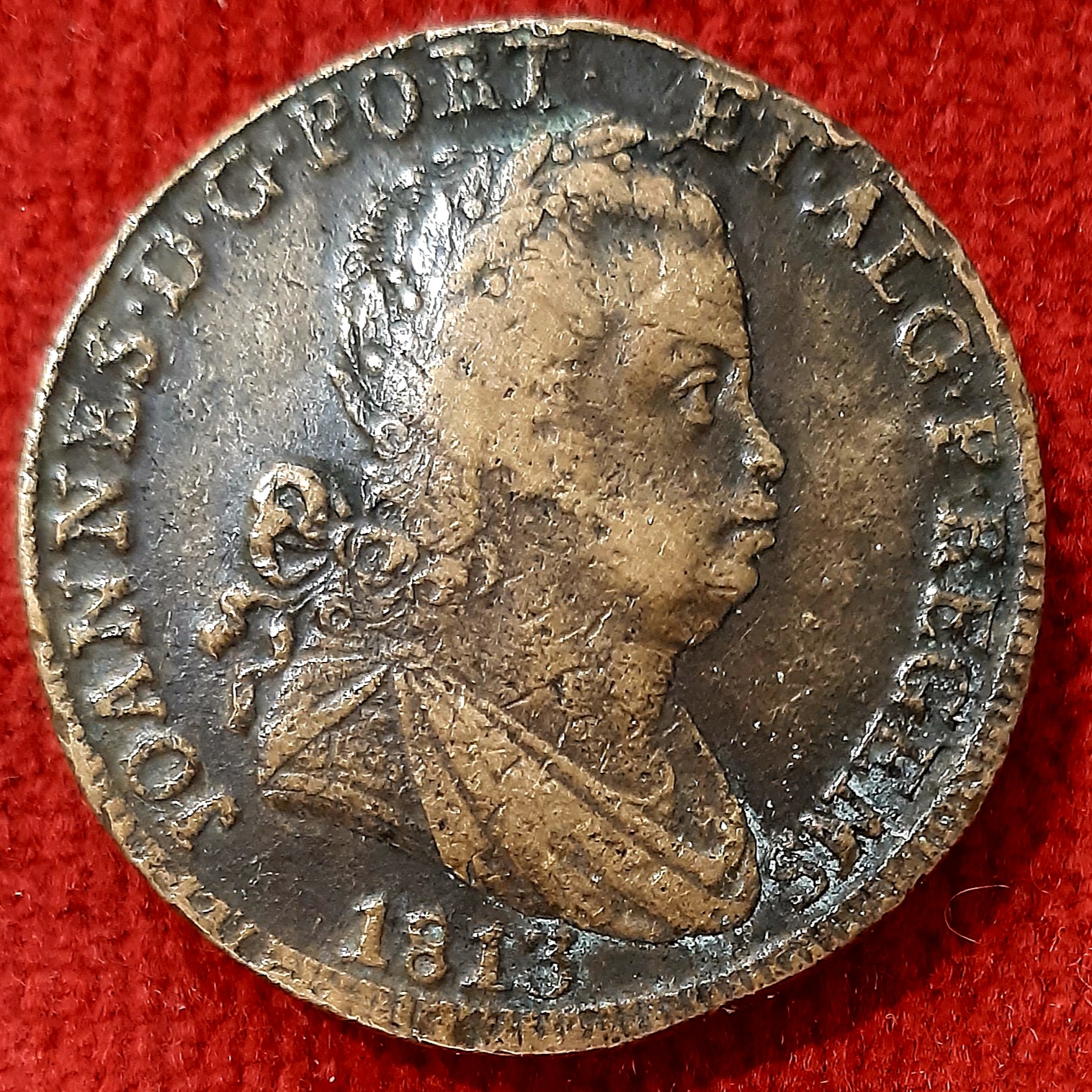 Portugal Jean VI. 40 Reis 1813.