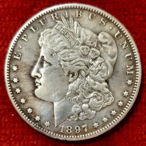 Etats Unis 1 Dollar Argent 1897.  » S « . San Francisco.