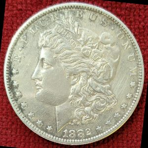 Etats Unis 1 Dollar Argent 1882.  » O « . Nouvelle Orléans.