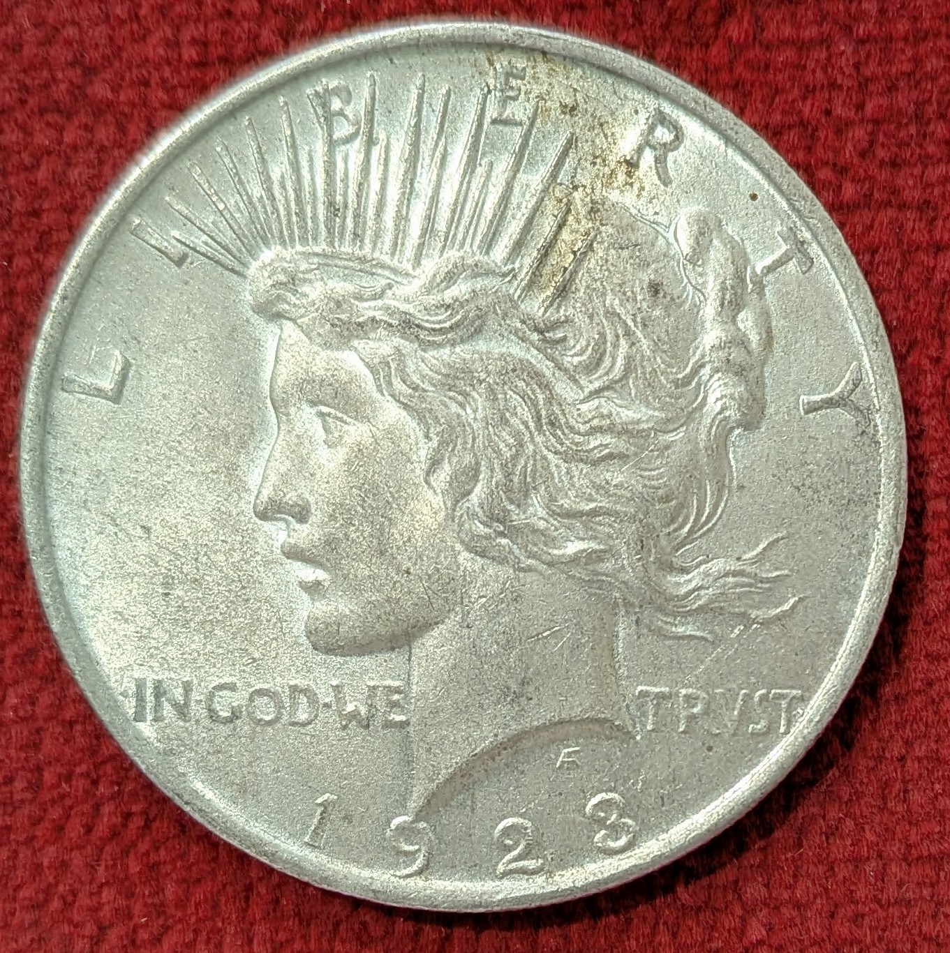 Etats Unis 1 Dollar Argent 1923.
