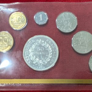 Coffret Francs 1979. FDC. Fleur de Coin.