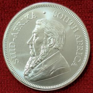 Afrique du Sud 1 Once Argent Krugerrand 2019.
