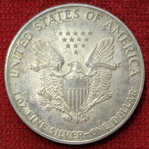 Etats Unis 1 Dollar / 1 Once Argent  Liberty 1990.