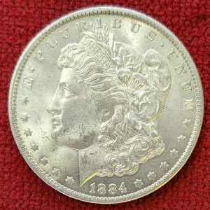 Etats Unis 1 Dollar Argent 1884.  » O « . Nouvelle Orléans.