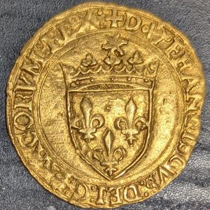 Ecu Or François 1 er. Bayonne.